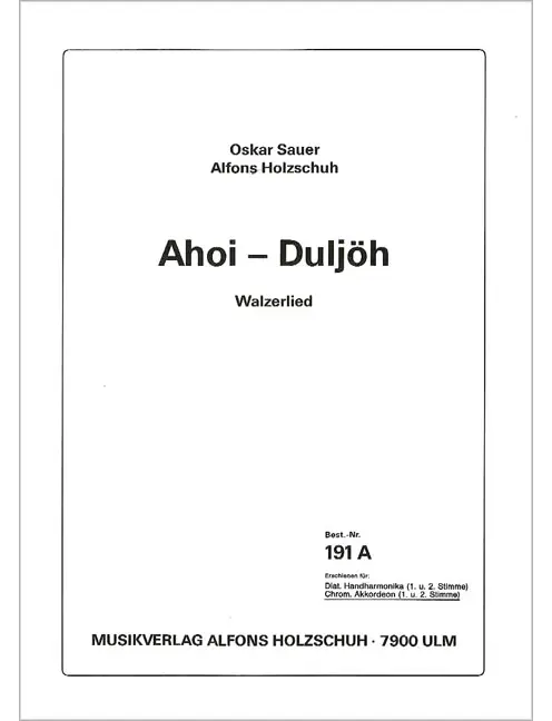 Ahoi - Duljoeh